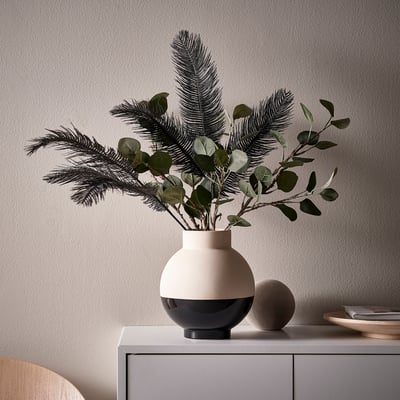 SMYCKA Ramo artificiale, da interno/esterno/nero, 65 cm