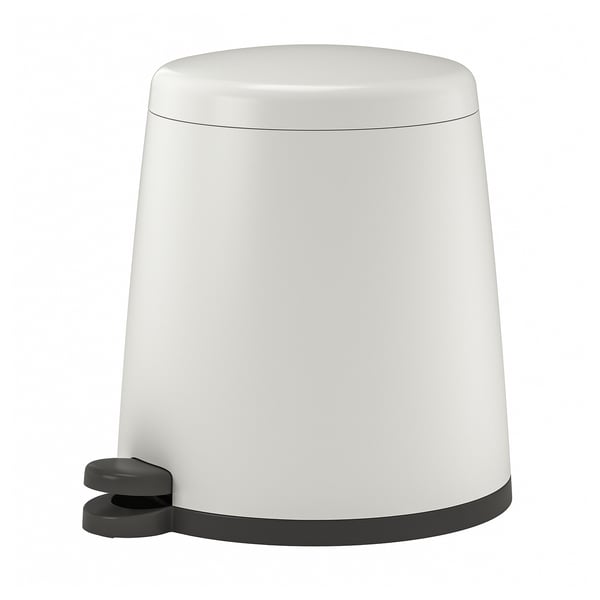 SNÄPP Pattumiera a pedale - bianco - IKEA