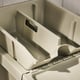 Gabol Muriel Borsa A 3 Scomparti In Ecopelle - Colore Beige, Dimensioni 30x22x13 Cm, Senza PVC