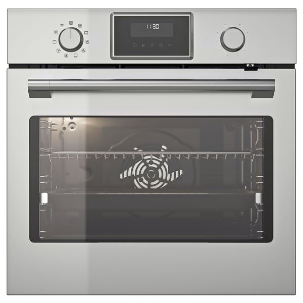 STENABY Forno termoventilato, funzione aggiunta di vapore funzione pasticceria/color acciaio inox IKEA 500