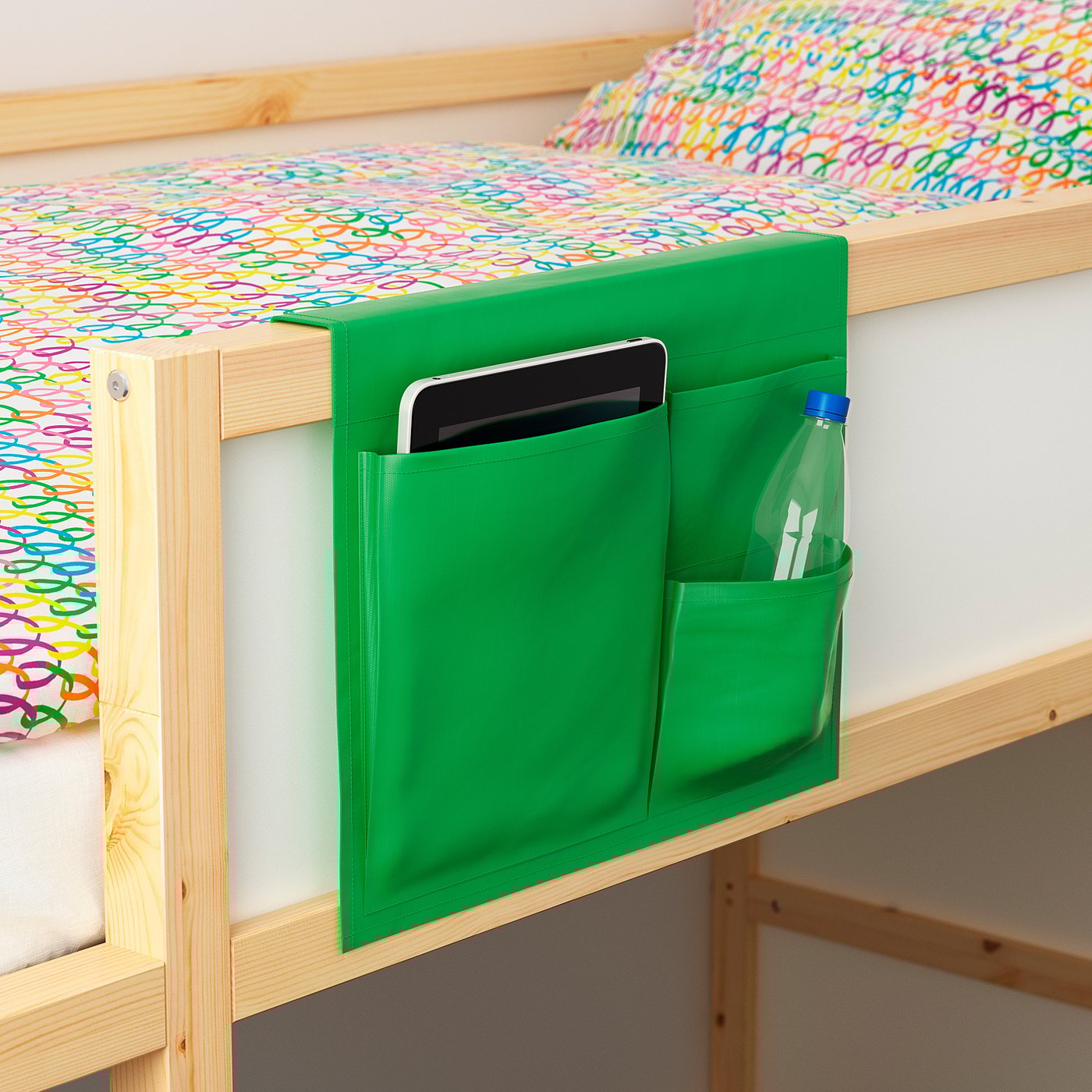 Stickat Tasca Per Letto Verde 39x30 Cm Ikea It