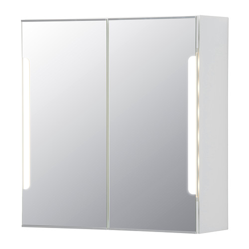 STORJORM Mobile specchio/2ante/illuminazione - 60x21x64 cm ...