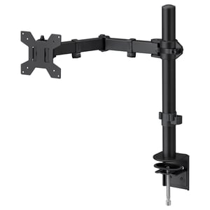 Agatige Staffa A Parete Per Monitor 12-24 Pollici: Supporto Metallico Salvaspazio Per TV E Schermi PC