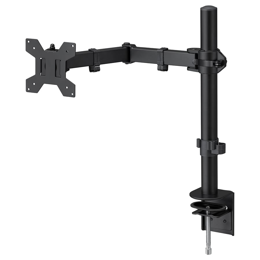 Agatige Staffa A Parete Per Monitor 12-24 Pollici: Supporto Metallico Salvaspazio Per TV E Schermi PC