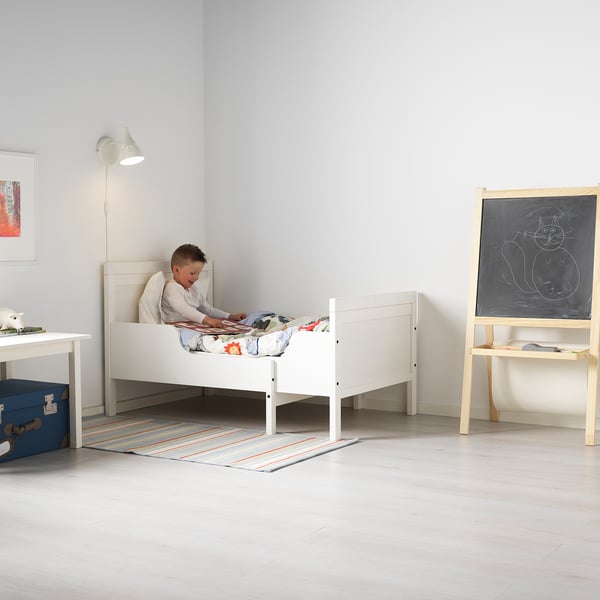 sundvik letto allungabile bianco