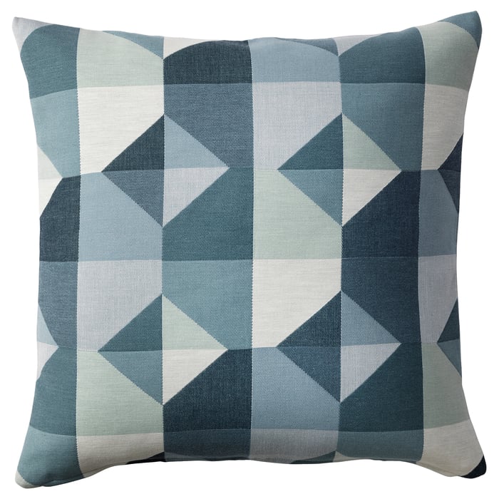Furn. Fodera Per Cuscino Kalai Con Motivo Geometrico Trapuntato - Stile Boho Con Nappe - Chiusura Zip - 30° Lavabile