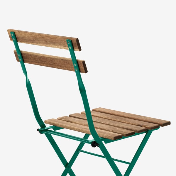 TÄRNÖ Sedia da giardino, pieghevole, verde scuro mordente ...