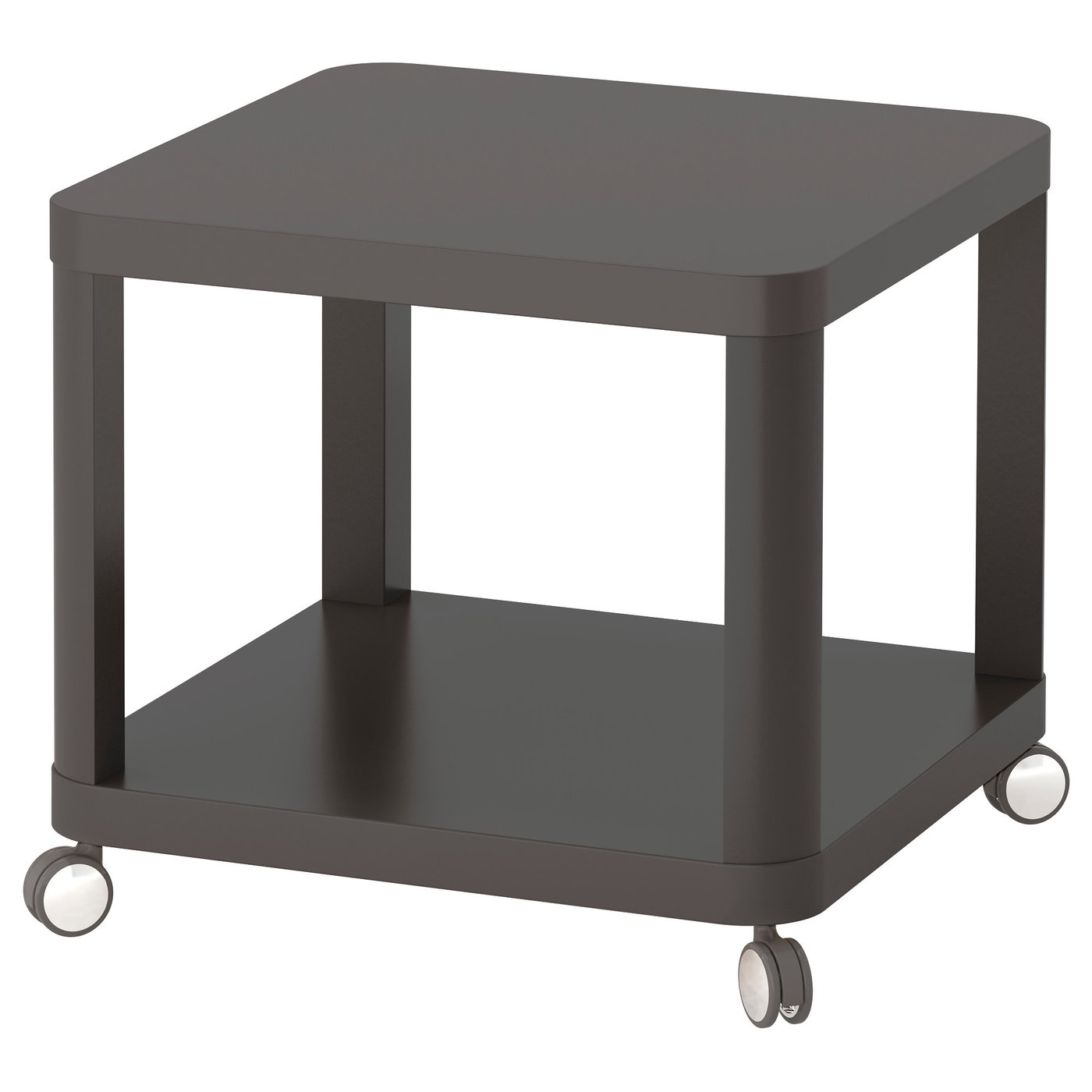 TINGBY Tavolino con rotelle, grigio, 50x50 cm IKEA Italia