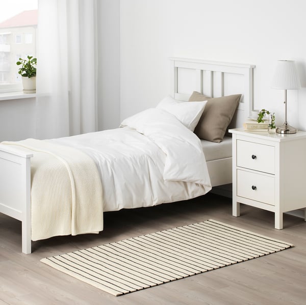 Torslev Tappeto Tessitura Piatta A Righe Bianco Nero Ikea It