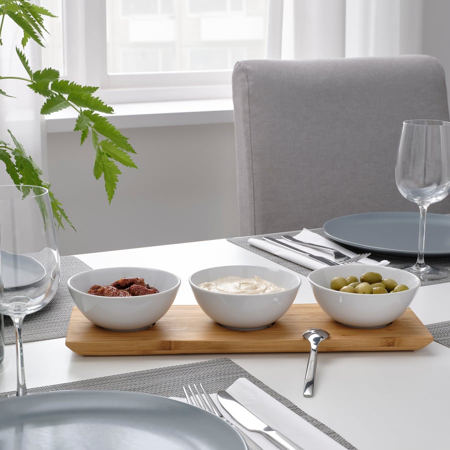 Pebbly Portauova In Bambù Da 6 Uova – Vassoio Cucina Ecologico E Moderno (17x12x3 Cm)