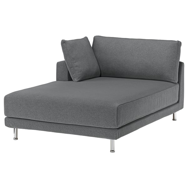UPPÅKRA Fodera chaise-longue sinistra, Johanneshov grigio scuro