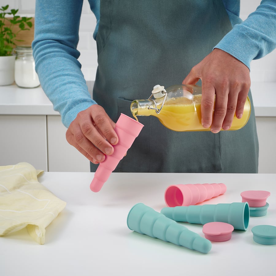 Nuova custodia per occhiali in pelle scamosciata rosa scatola