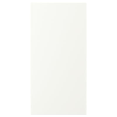 Mobiletto da cucina bianco VALLSTENA, superficie liscia, design semplice, garanzia 25 anni, truciolare e plastica.