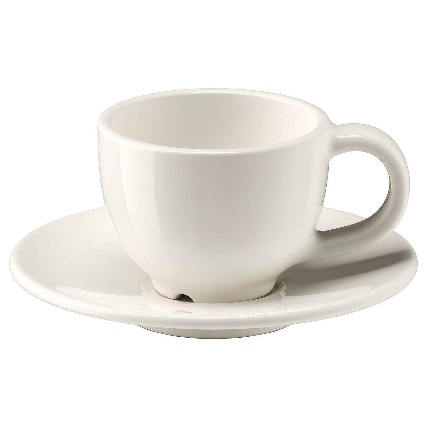 Vardagen Tazzina Per Espresso E Piattino Bianco Sporco Ikea It