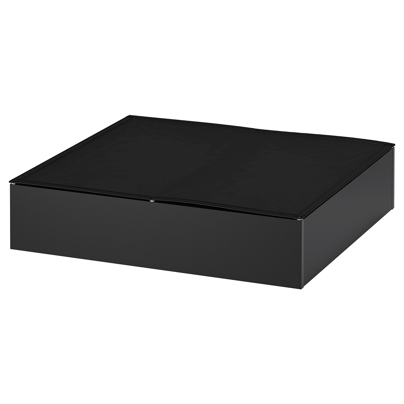 vardo contenitore sottoletto nero 65x70 cm
