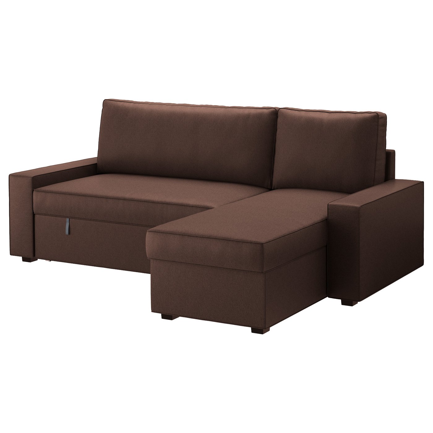 Vilasund Divano Letto Con Chaise Longue Borred Marrone Scuro Ikea It