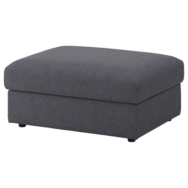 VIMLE Fodera per poggiapiedi/contenitore, Gunnared grigio fumo - IKEA