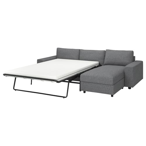 VIMLE Fodera divano letto 3posti/chaise-l