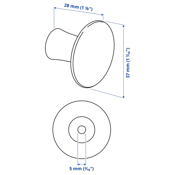 Illustrazione con le misure del prodotto: VINNÄSET.