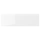VOXTORP frontale cassetto bianco lucido, design moderno, materiale riciclato.