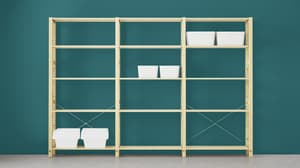 Sistema di scaffali componibile
