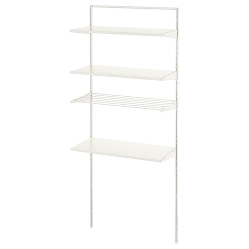 BOAXEL تشكيلة الغسيل, أبيض, 82x40x201 سم