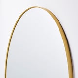 LINDBYN مرآة, لون ذهبي, 80 سم