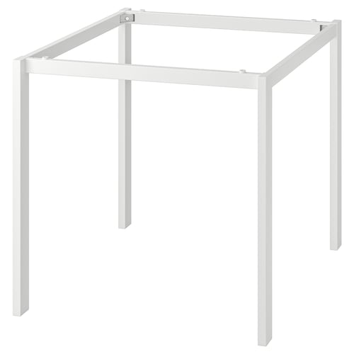 MELLTORP إطار سفلي, أبيض, 75x75 سم