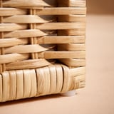 TOLKNING سلة, صناعة يدوية خيزران, ‎50x43x19 سم‏