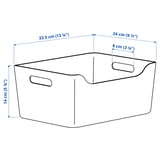 UPPDATERA صندوق, أبيض, ‎34x24 سم‏