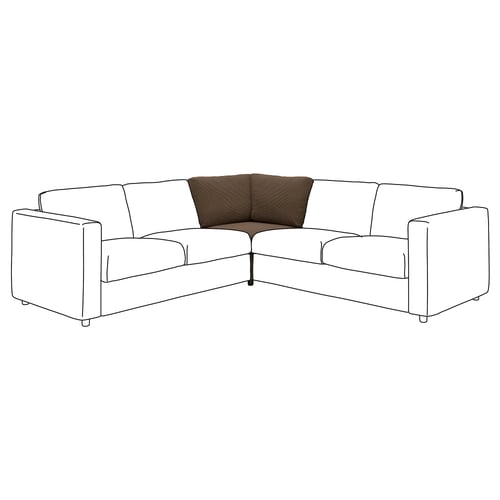 VIMLE قسم زاوية, Mosshed بني غامق