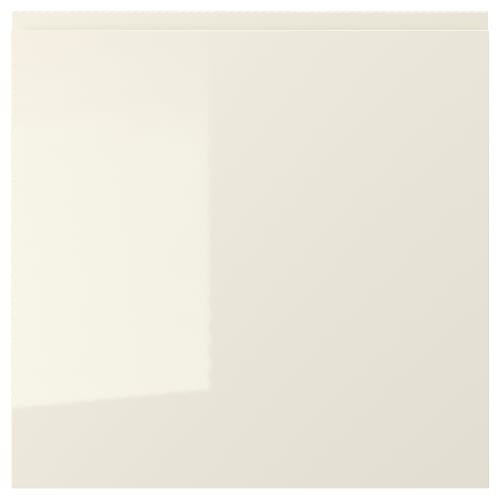 VOXTORP باب, لامع بيج فاتح, 60x60 سم