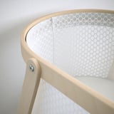 ÄLSKVÄRD Bassinet with mattress, birch, 40x73 cm