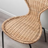 ÄLVSTA Chair, handmade rattan/Sefast black