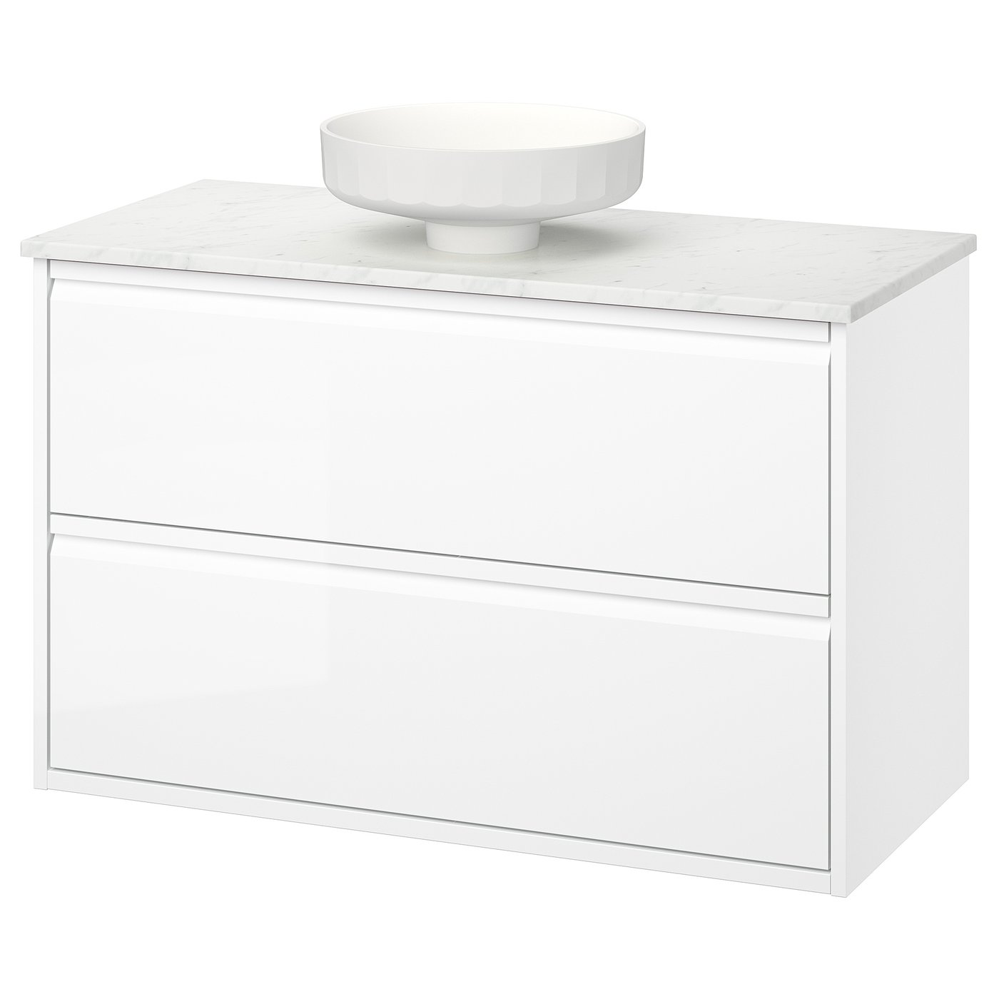 ÄNGSJÖN / LERSJÖN Wash-stnd w drawers/wash-basin