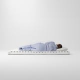 ÅFJÄLL Foam mattress, firm/white, 90x200 cm