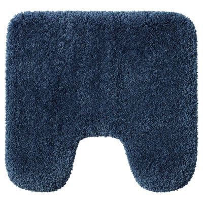 ALMTJÄRN Pedestal mat, dark blue, 55x60 cm