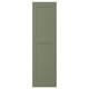 AXSTAD Door, grey-green, 40x140 cm