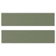 AXSTAD Drawer front, grey-green, 40x10 cm