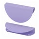 BEGRIPA Handle, lilac/half-round, 130 mm