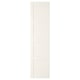 BERGSBO Door with hinges, white, 50x195 cm