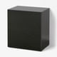 BESTÅ Shelf unit with door, black-brown/Laxviken black, 60x42x64 cm