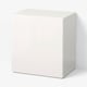 BESTÅ Shelf unit with door, white/Selsviken high-gloss/white, 60x42x64 cm