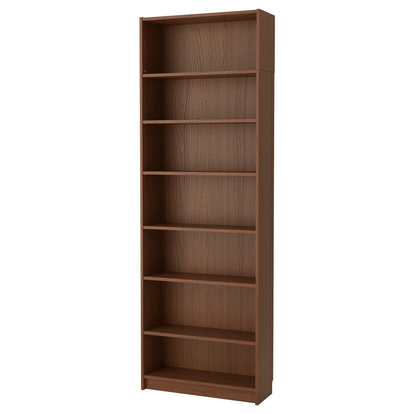 BILLY Bookcase Brown Ash Veneer 80x28x237 Cm IKEA BILLY Bookcase Brown Ash Veneer 80x28x237 Cm IKEA