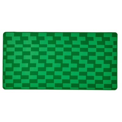 BLÅSKATA Gaming mouse pad, green/patterned, 40x80 cm