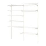 BOAXEL Laundry combination, white, 165x40x201 cm