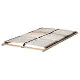 BRIMNES Bed frame with storage, white/Lönset, 90x200 cm