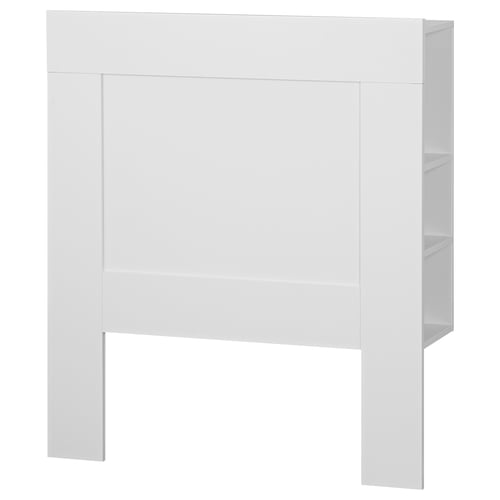 BRIMNES headboard with storage compartment, white, 90 cm IKEA