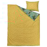 BRUMMIG Duvet cover and pillowcase, forest animal pattern/multicolour, 150x200/50x80 cm