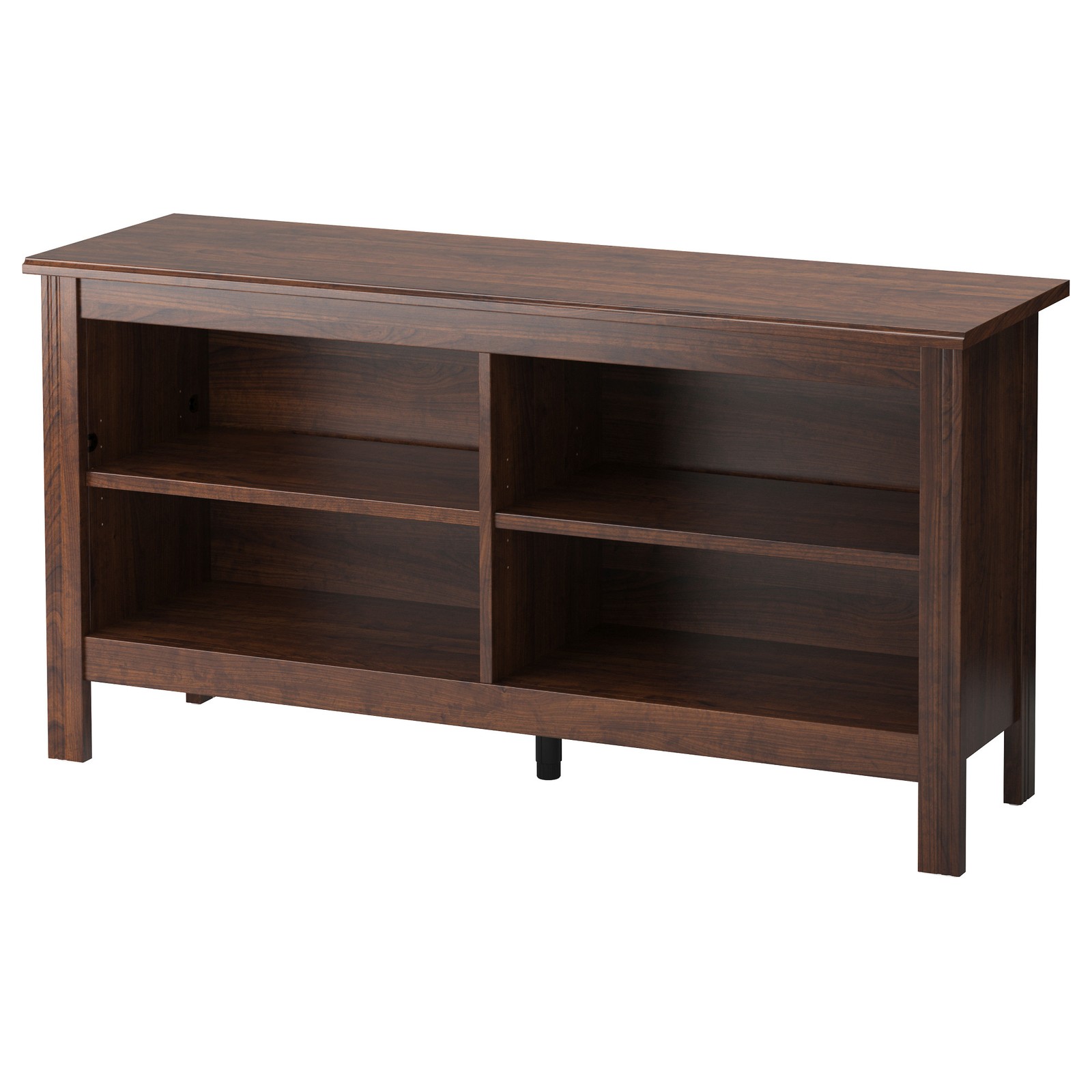 BRUSALI TV bench, brown, 120x36x62 cm IKEA
